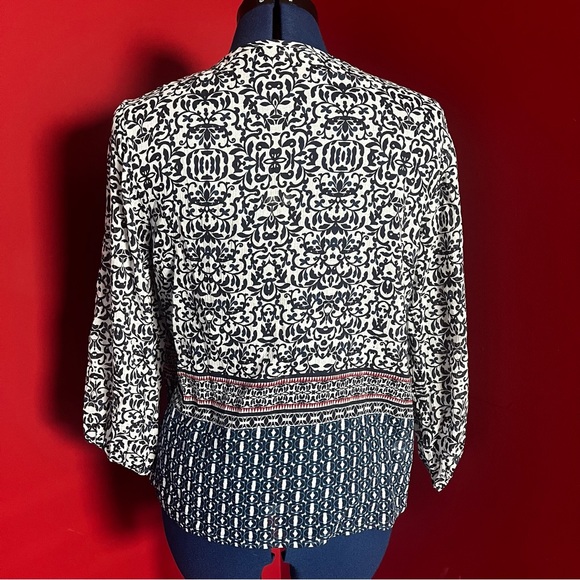 Tommy Bahama Tassled Floral Top - Picture 6 of 12